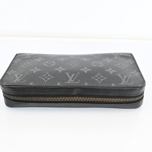 Auth Louis Vuitton Eclipse Zippy Xl #82553L64B - Picture 5 of 15